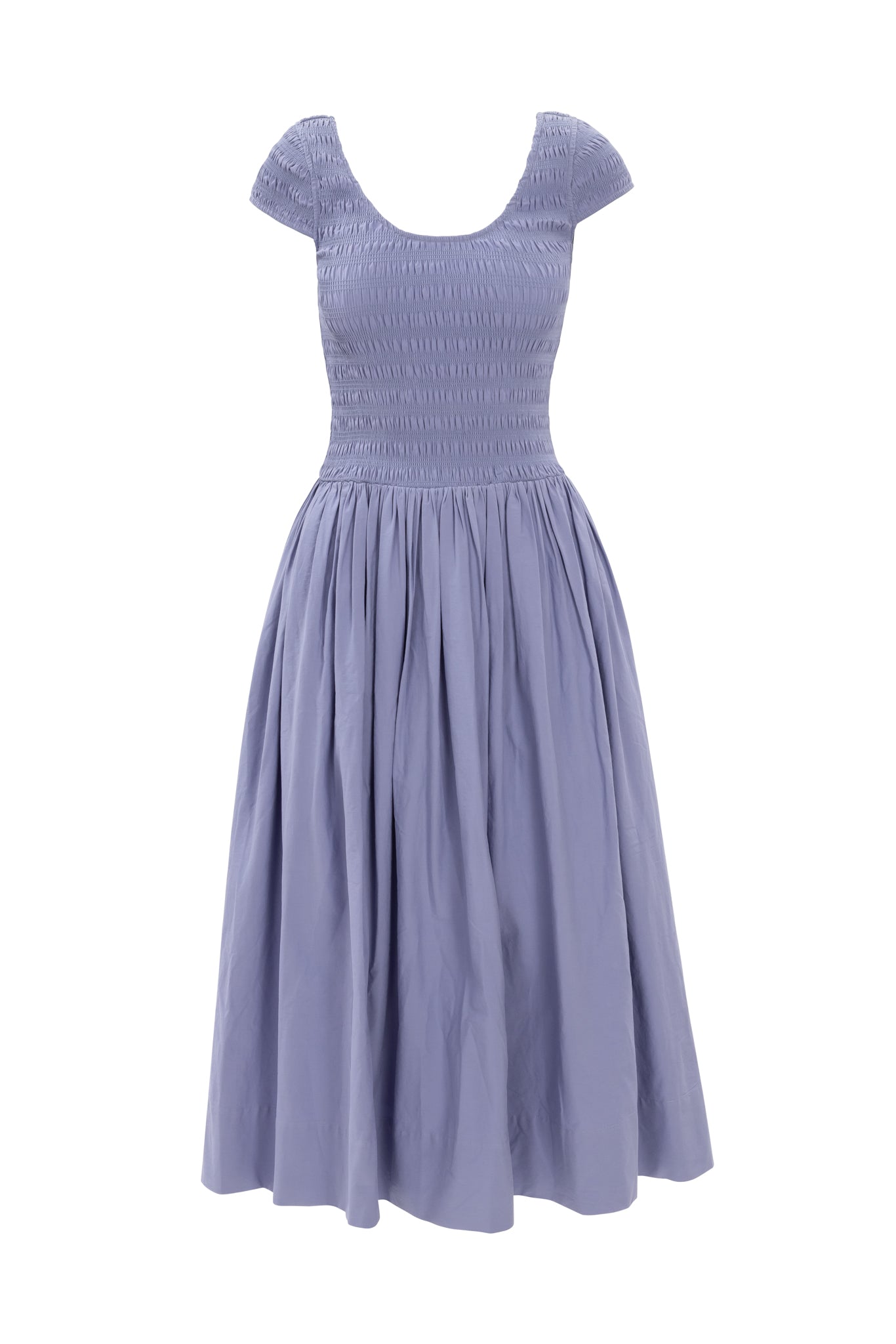 Marlow Cap Sleeve Dress in Blue