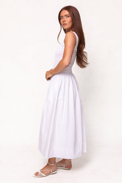 Marlow Dress in White