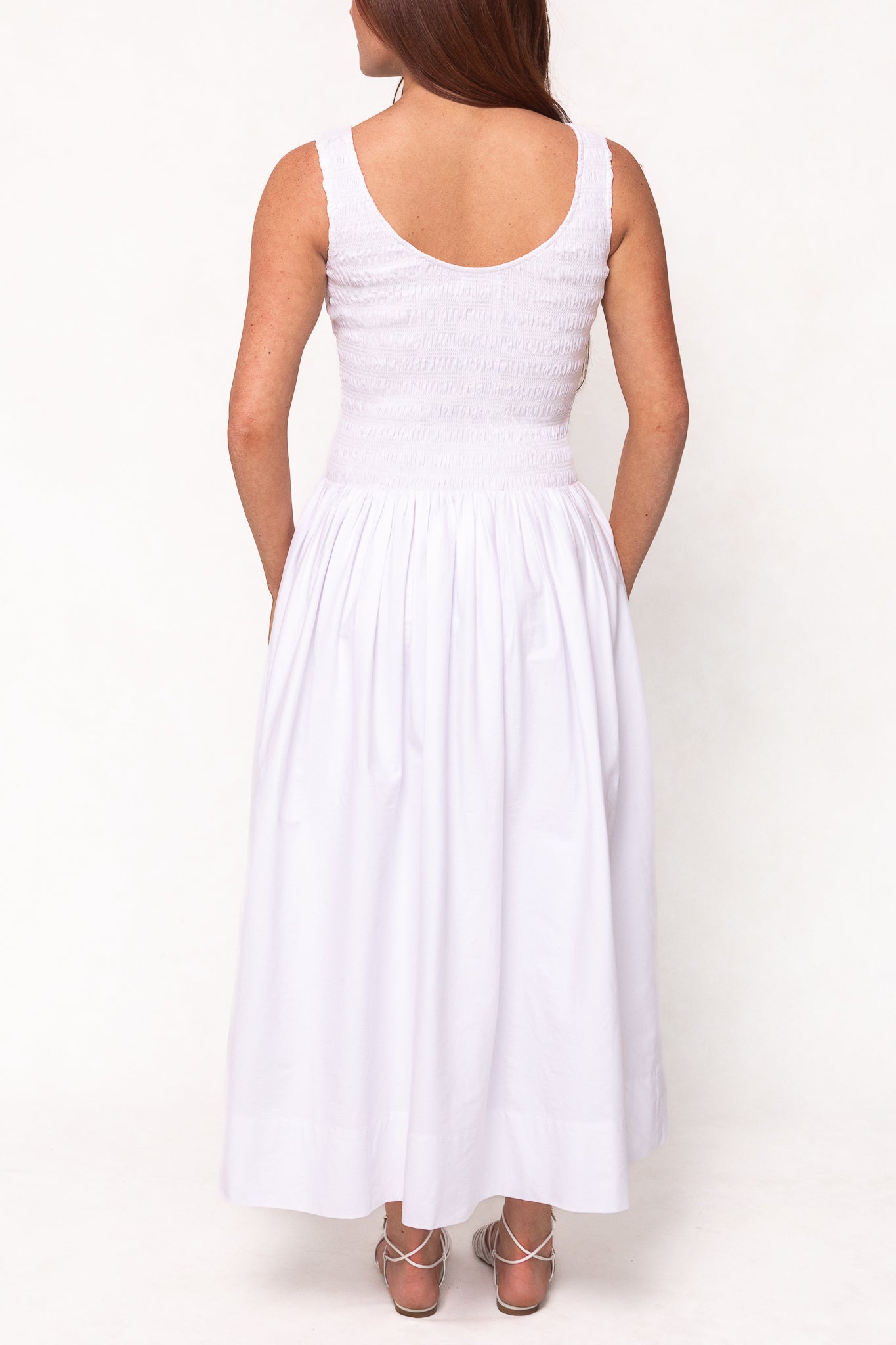 Marlow Dress in White