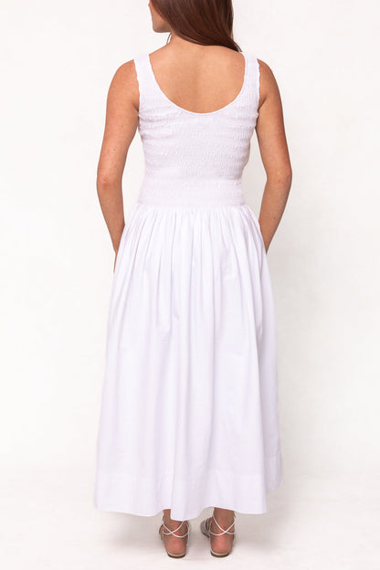Marlow Dress in White