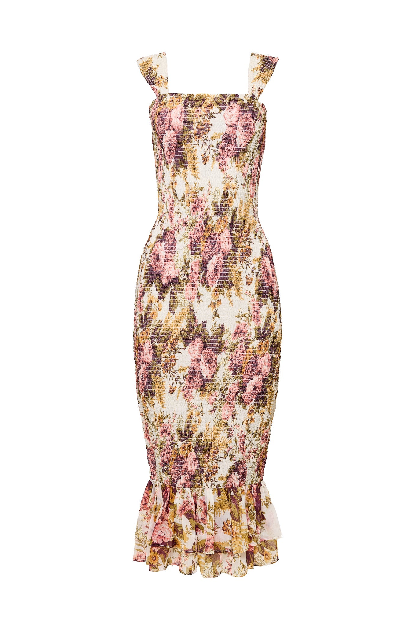 Mira Dress in Garden Rose