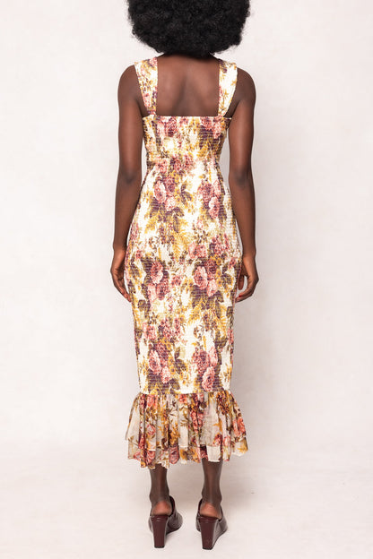 Mira Dress in Garden Rose