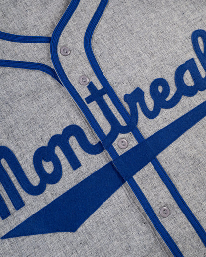 Montreal Royals 1946 Authentic Wool Road Baseball Jersey