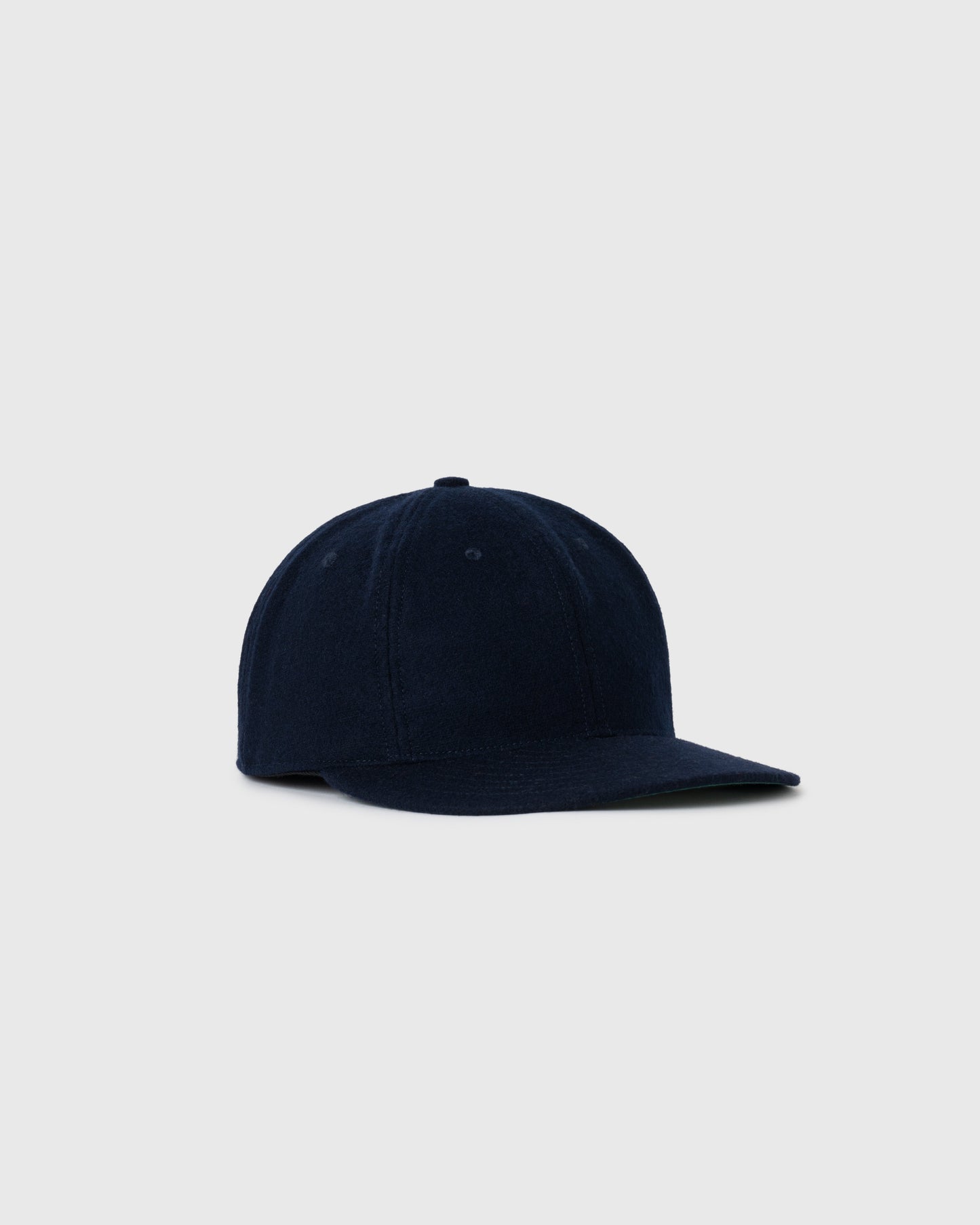 Navy Wool Ballcap