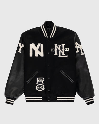 Negro League Wool & Leather Varsity Jacket