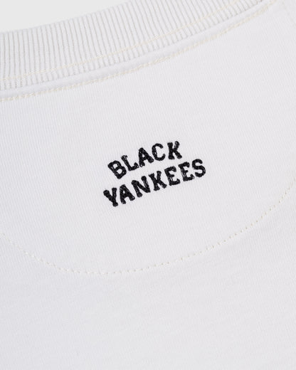 New York Black Yankees Embroidered 'NY' Long Sleeve Pocket Tee