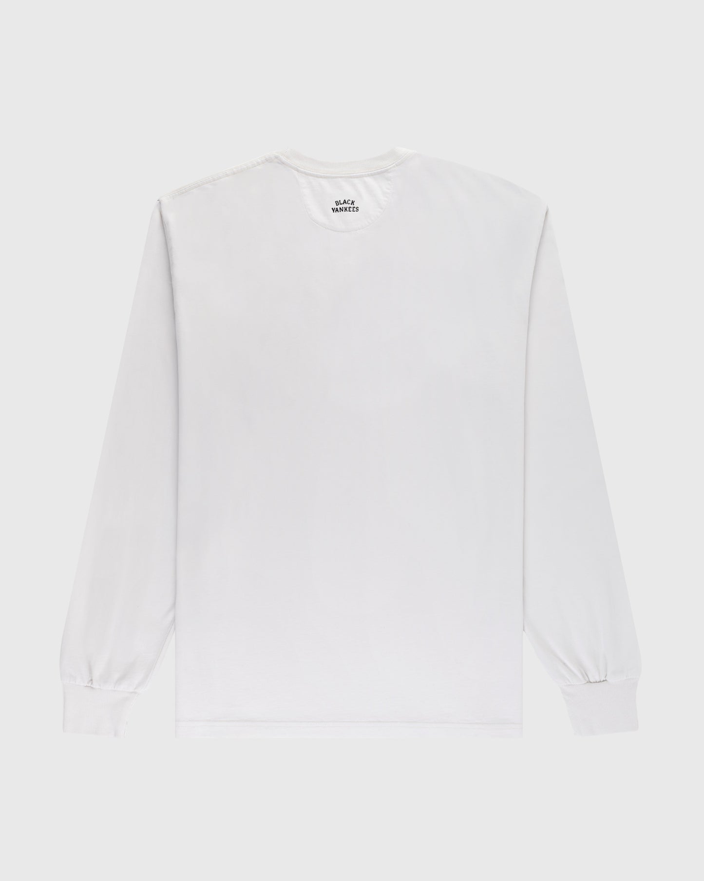 New York Black Yankees Embroidered 'NY' Long Sleeve Pocket Tee