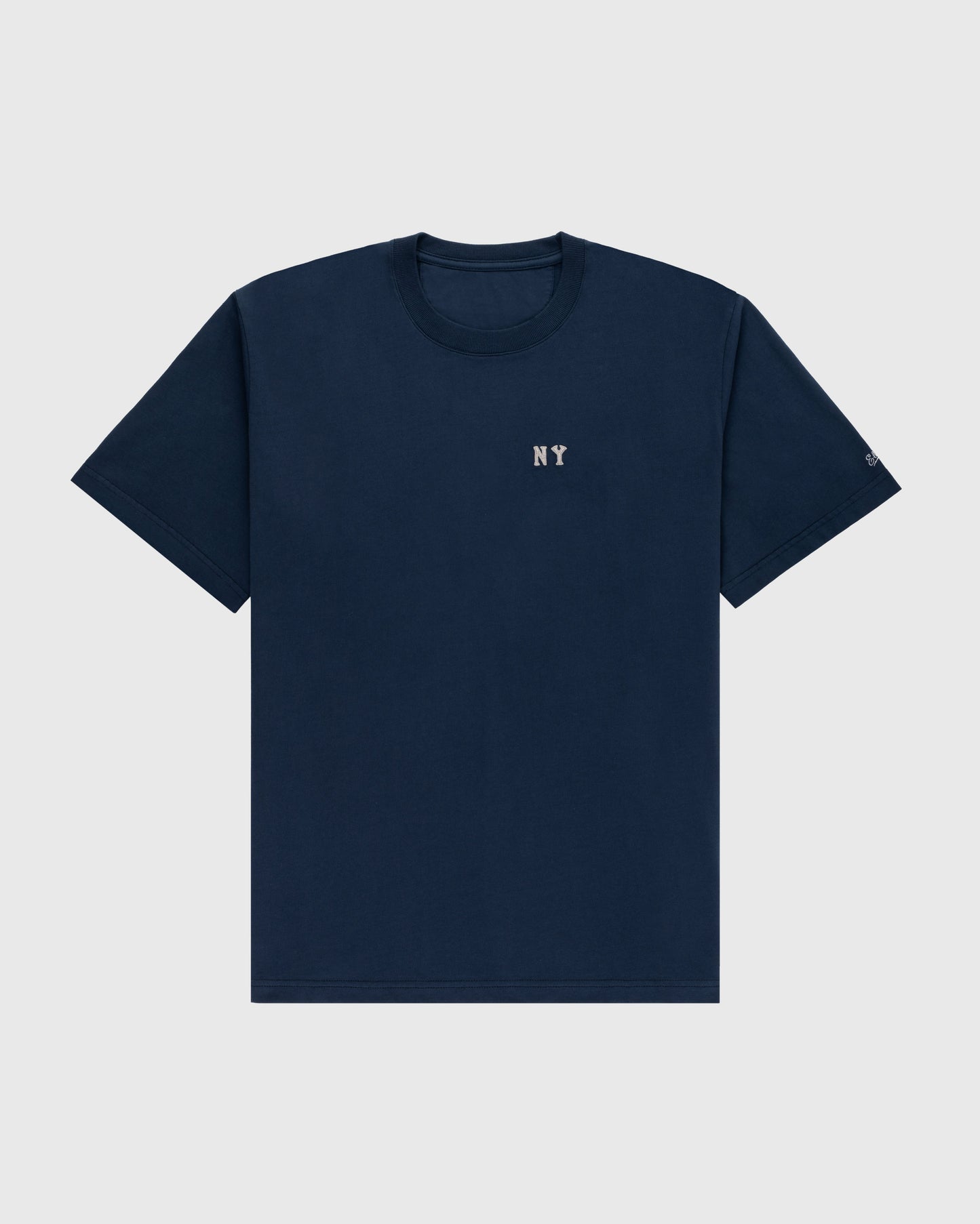 New York Black Yankees Embroidered 'NY' Short Sleeve Tee