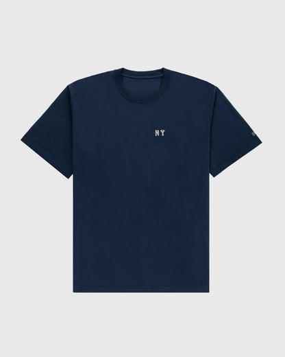 New York Black Yankees Embroidered 'NY' Short Sleeve Tee