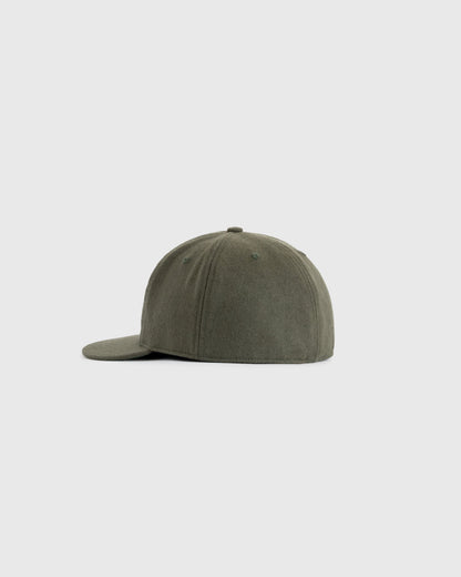 Olive Wool Ballcap