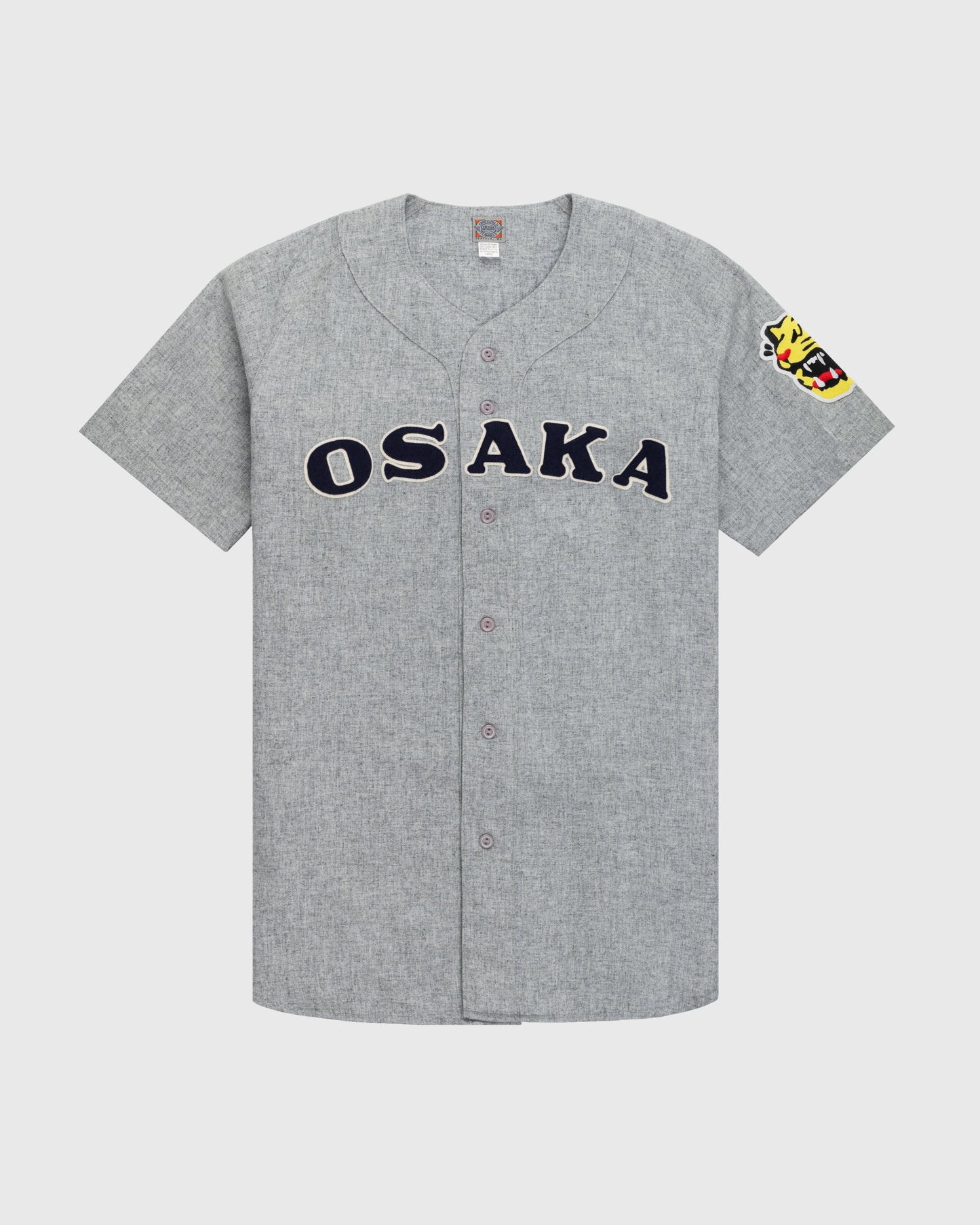 Osaka Tigers 1959 Authentic Wool Road Baseball Jersey