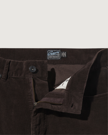 Burlington 5 Pocket Stretch Corduroy  - Coffee Bean