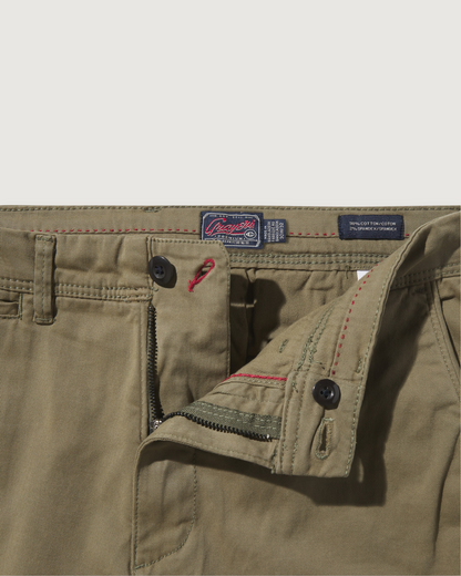 Precision Stretch Classic Fit Chino - Military Olive