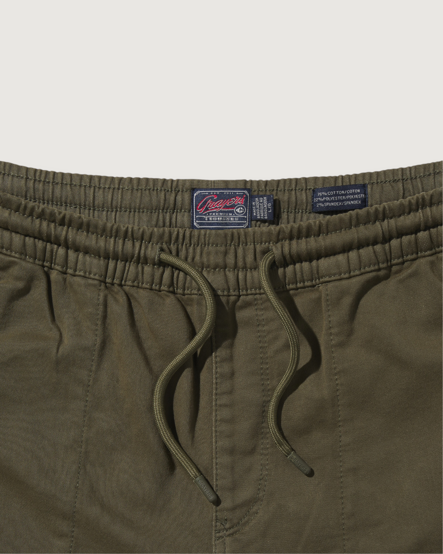 Hybrid Stretch Jogger - Military Olive