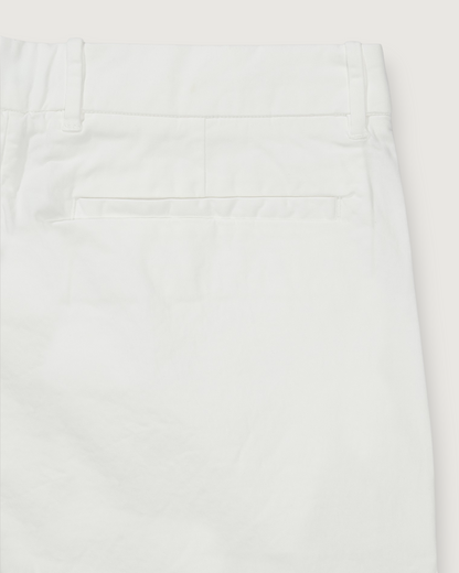 Thompson Flex Stretch Slim Fit Chino - White