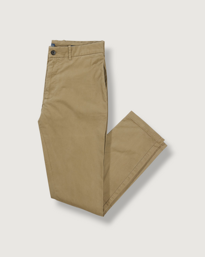 Thompson Flex Stretch Slim Fit Chino - Khaki
