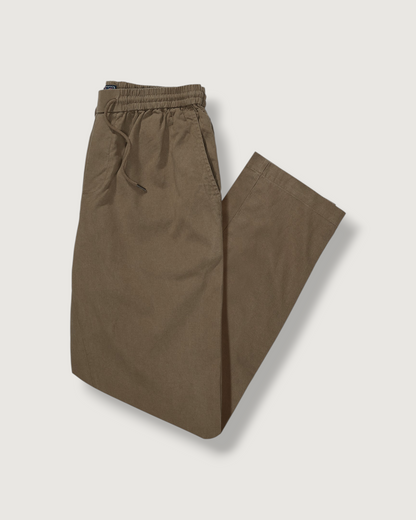 Banyan Relaxed Lounge Pants - Olive Brown