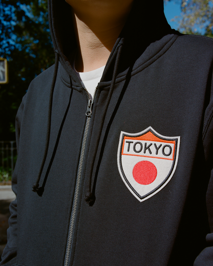 Tokyo Giants Heavyweight Cotton Terry Full-Zip Hoodie