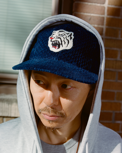 Osaka Tigers Japanese Indigo Corduroy Ballcap