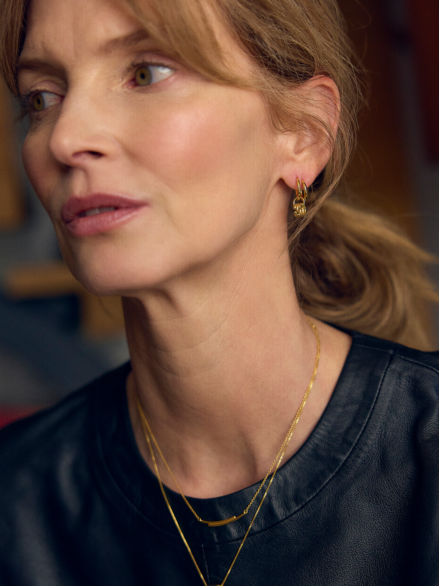 Rachel Jackson Lifestream Illusion Hoop Earrings
