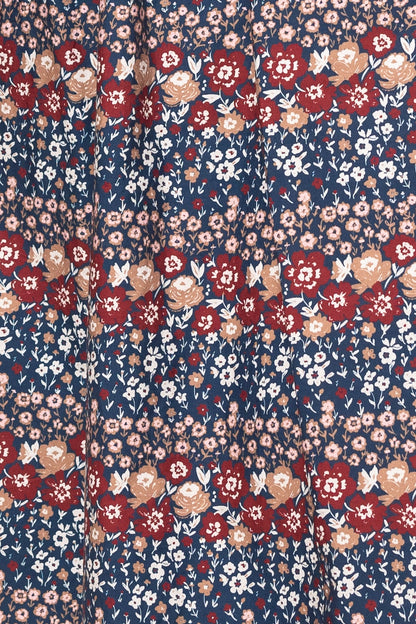 Parker Dress in Dusk Floral Medley