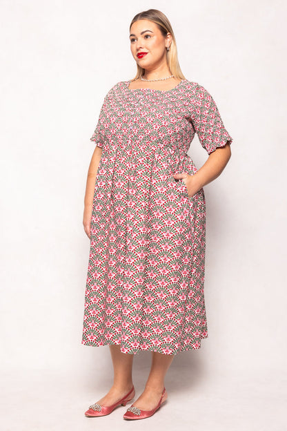 Parker Dress in Floral Fan