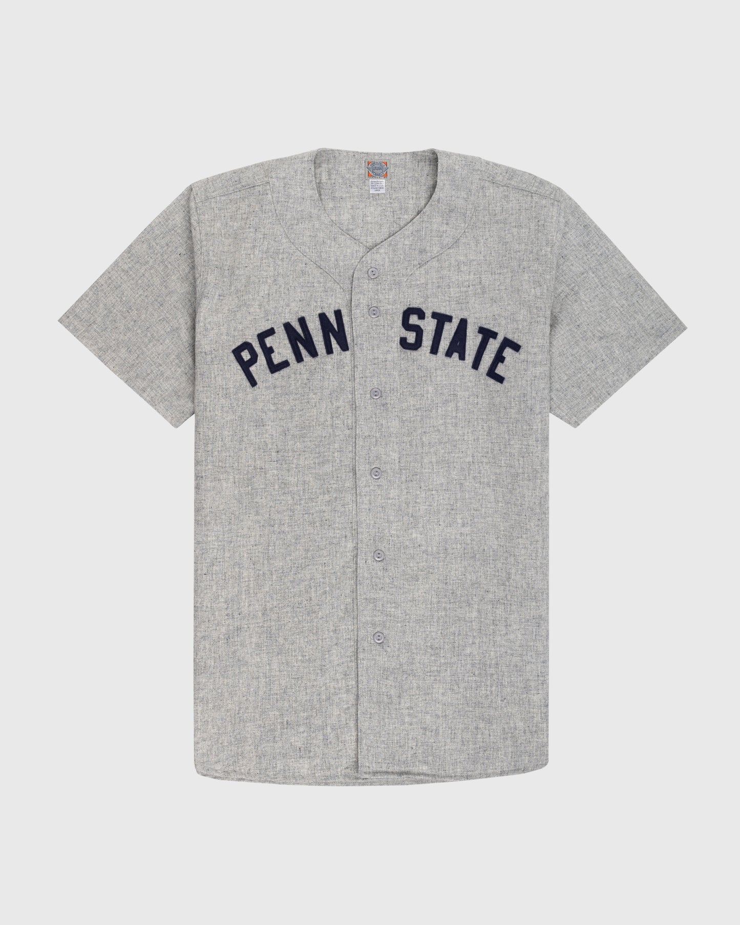 Penn State University 1955 Authentic Wool Road Baseball Jersey