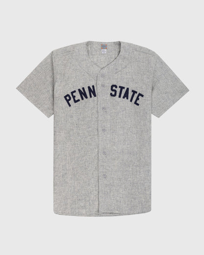 Penn State University 1955 Authentic Wool Road Baseball Jersey