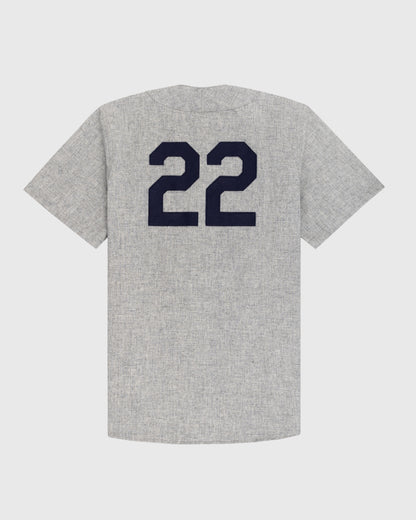 Penn State University 1955 Authentic Wool Road Baseball Jersey