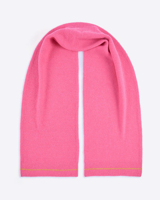 Lowie Alpaca Oversized Pink Scarf