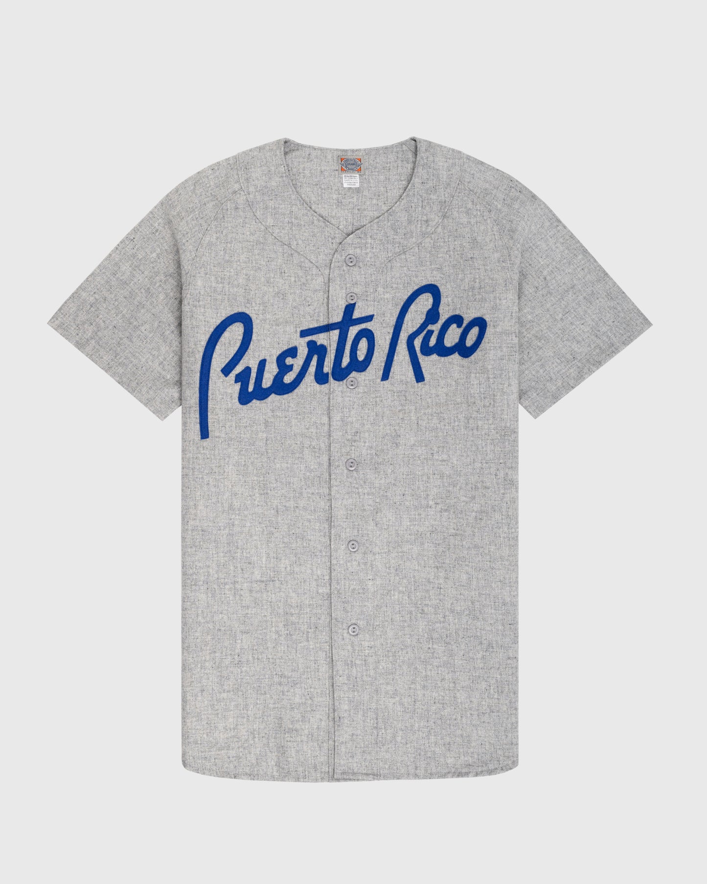Puerto Rico 1958 National Team Authentic Wool Road Baseball Jersey