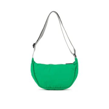 Roka Farringdon Green Half Moon Bag