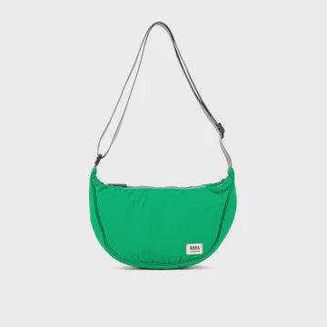 Roka Farringdon Green Half Moon Bag