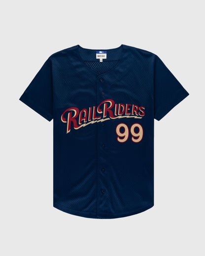 Aaron Judge Scranton/Wilkes-Barre Railriders Mesh Button-Up Jersey