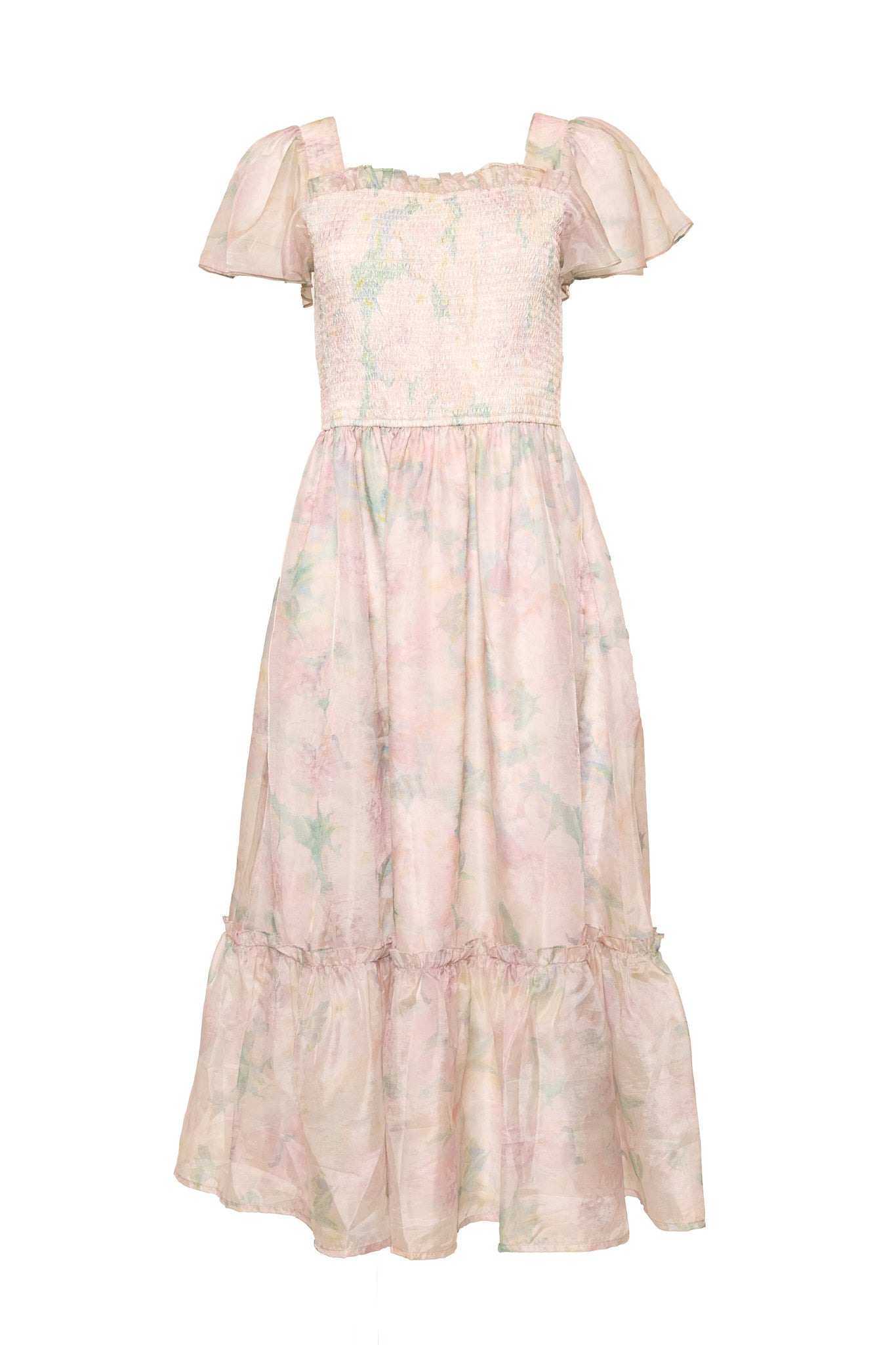 Rhiannon Dress in Painted Bloom