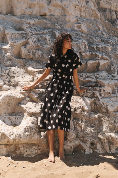 Lowie Ikat Spot Shirt Dress