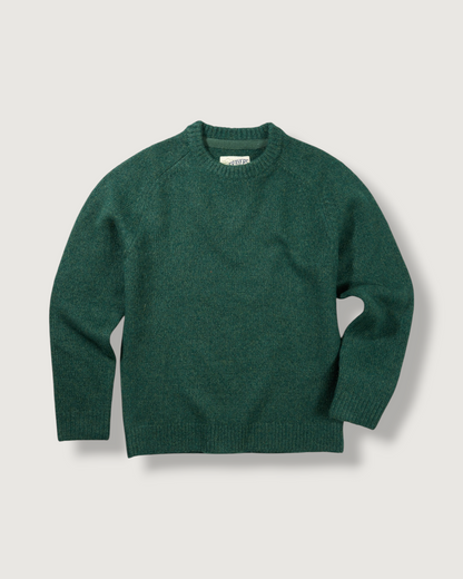Collegiate Sweater Crew - Bottle Green