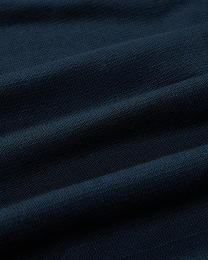 Linen Sweater Beach Hoodie - Navy