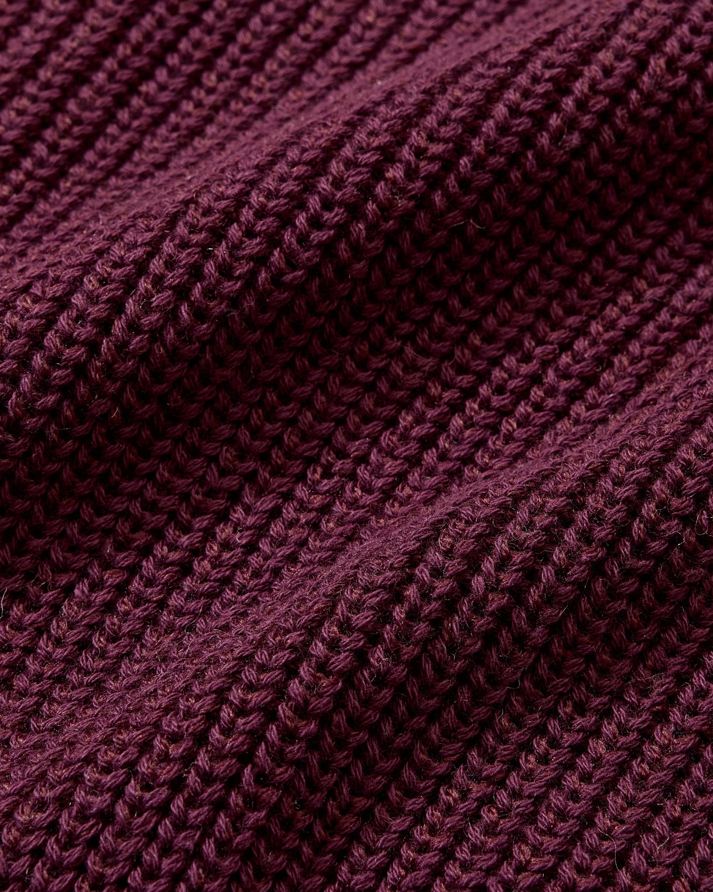 Portsmouth Rib Cardigan - Wine