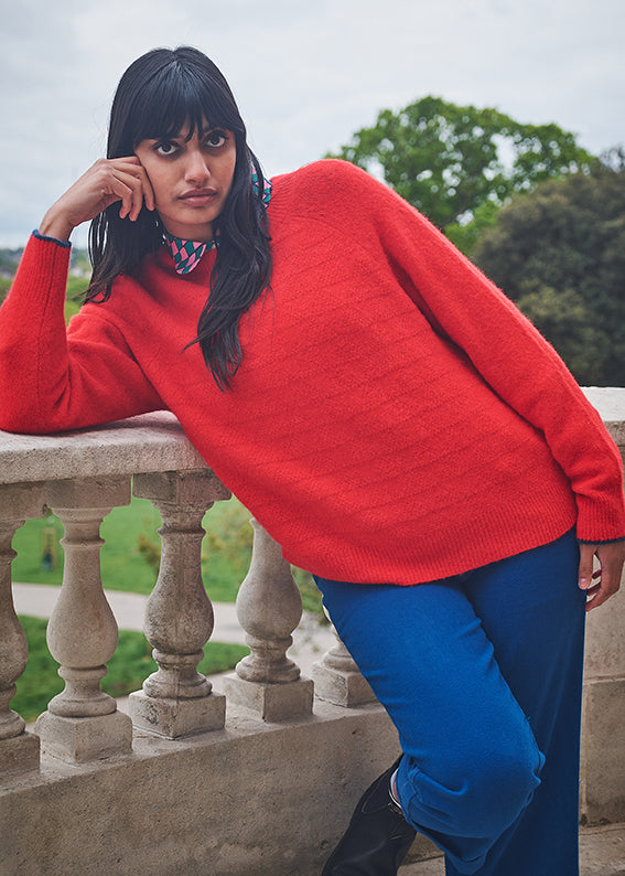 Lowie Alpaca Red Jumpigan