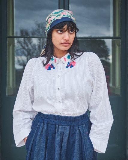 Lowie Horse Embroidered Blouse