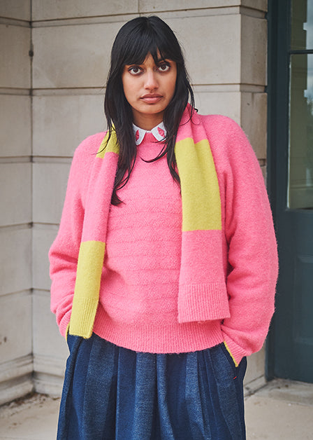 Lowie Alpaca Neon Pink Jumpigan