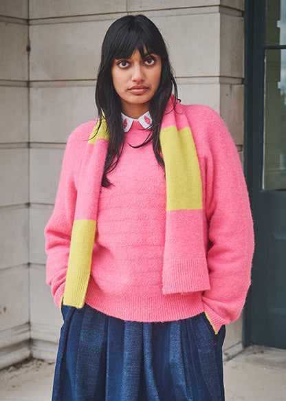 Lowie Alpaca Neon Pink Jumpigan