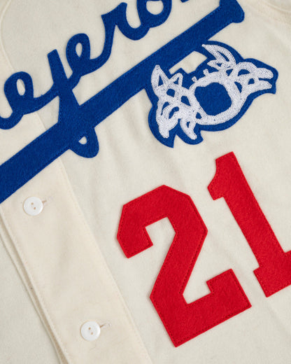 Santurce Cangrejeros 1954 Authentic Wool Home Baseball Jersey