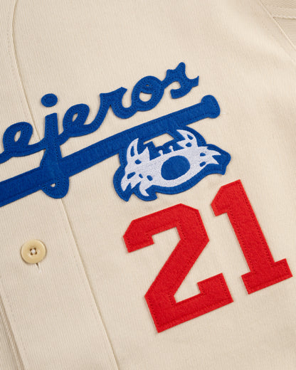 Santurce Cangrejeros Cotton Twill Baseball Jersey