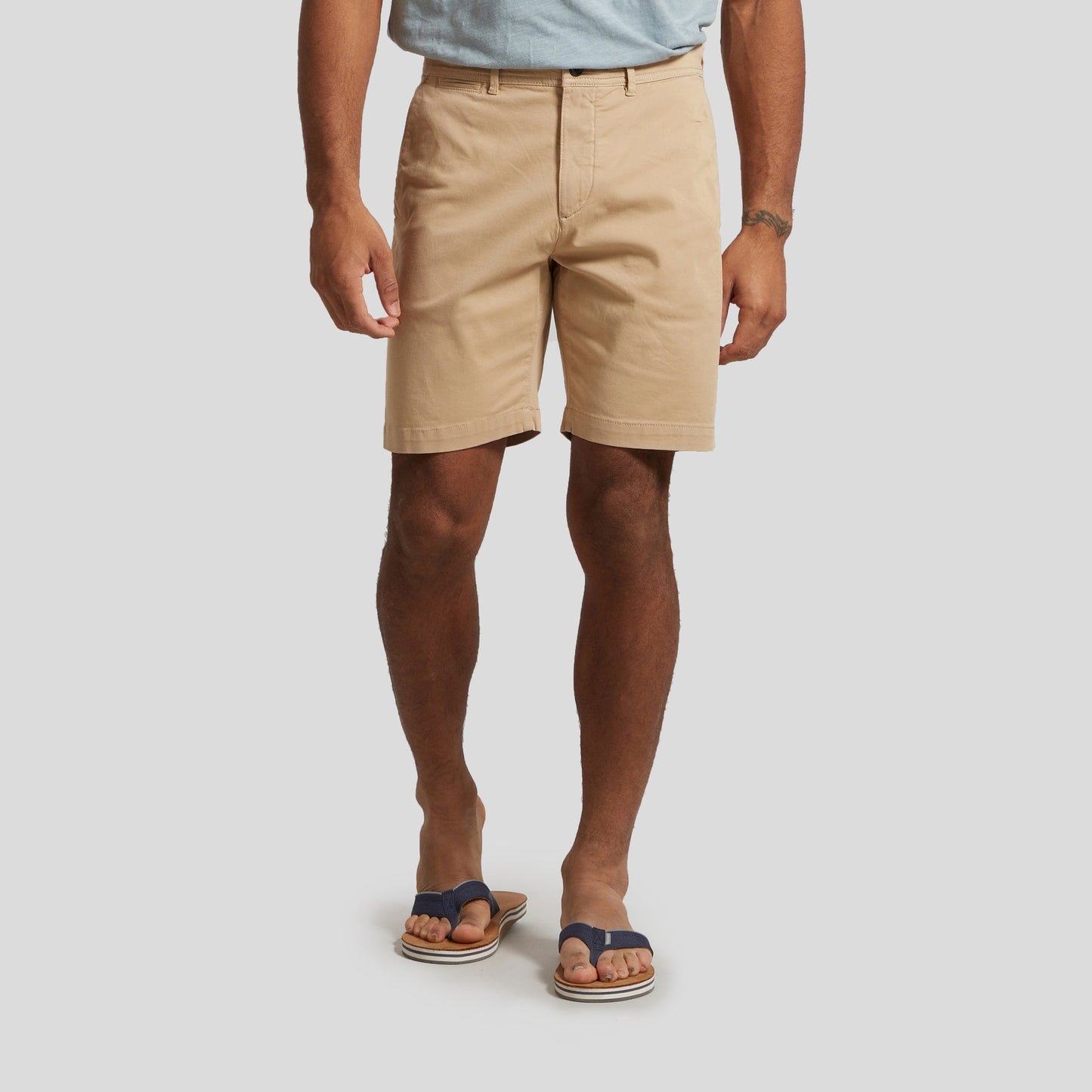 Precision Stretch Chino Shorts (8" inseam) - Khaki