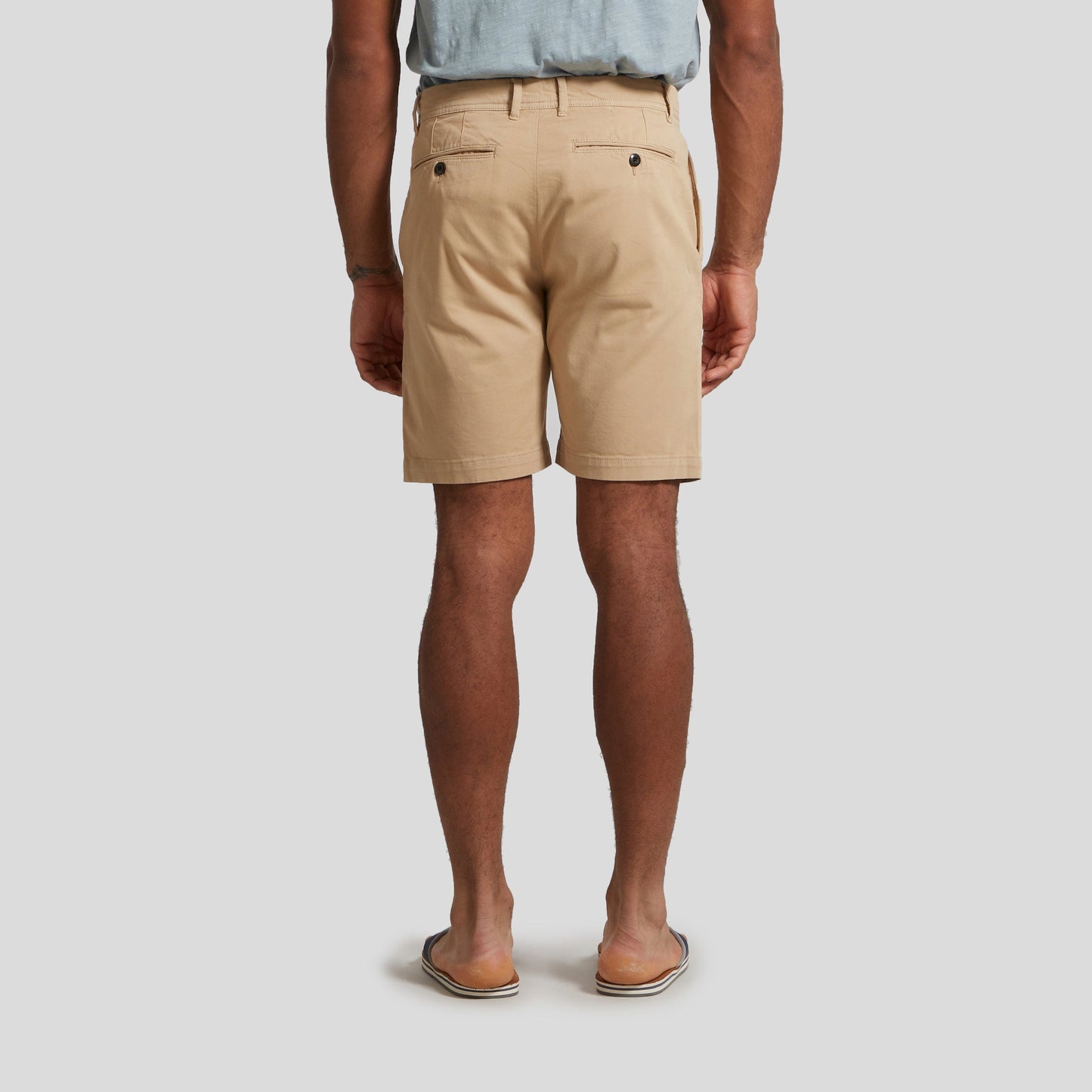 Precision Stretch Chino Shorts (8" inseam) - Khaki