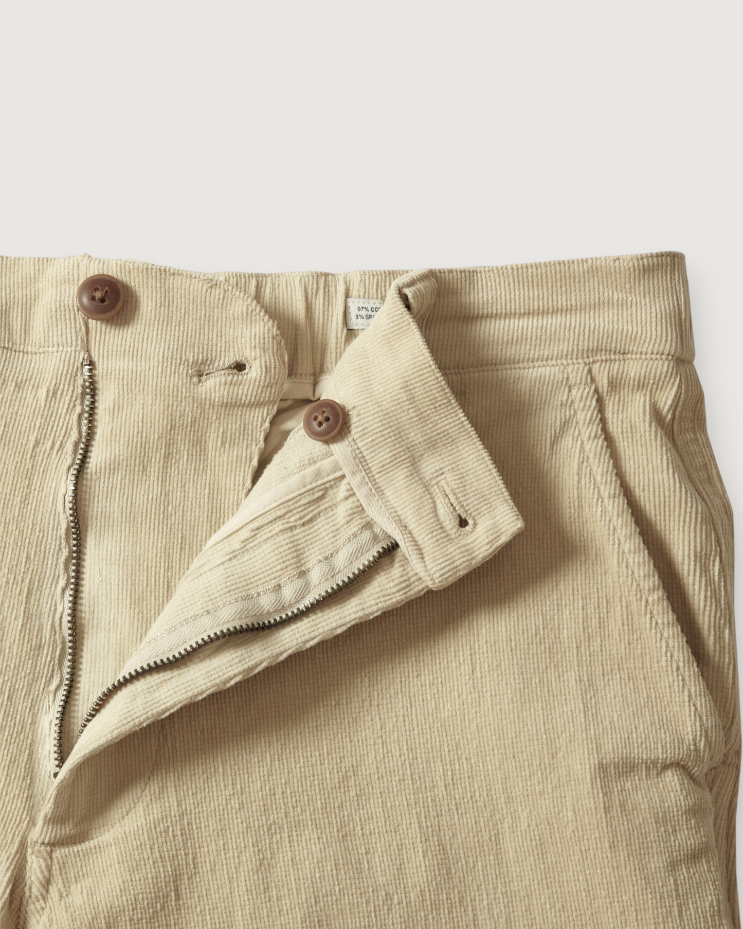 Corduroy Trail Short 8" - Curry