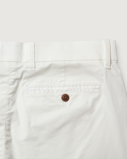 Thompson Flex Stretch Shorts 7"- White