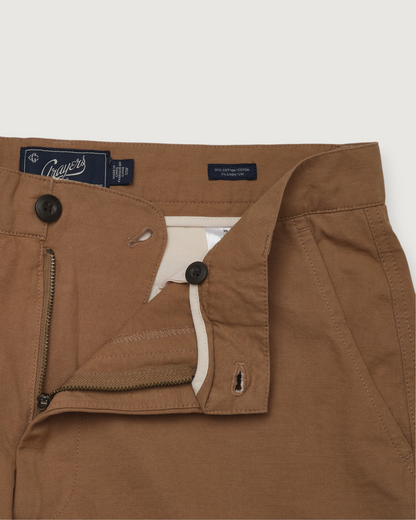 Bimini Linen Blend Shorts 8" - Coffee